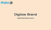 Digitize Brand PowerPoint Presentation