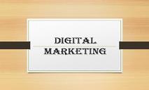 Digital Marketing Classes in Pune PowerPoint Presentation