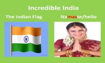 Incredible India PowerPoint Presentation