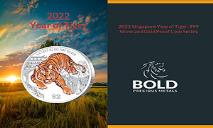 2022 Year of Tiger Silver Coin Series PowerPoint Presentation