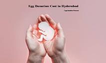 Egg Donation Cost in Hyderabad PowerPoint Presentation