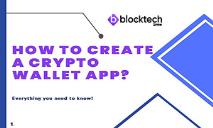How To Create A Crypto Wallet App PowerPoint Presentation