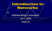 Networking Fundamentals PowerPoint Presentation