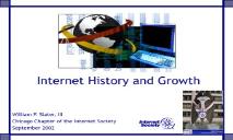Internet History and Growth (Internet Society) PowerPoint Presentation