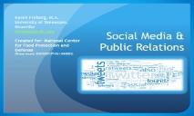 Social Media & Public Relations PowerPoint Presentation
