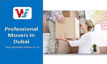 Professional Movers In Dubai PowerPoint Presentation
