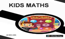 Cute Math Game for Young Children PowerPoint Presentation