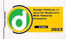 Design Patterns in Java for Beginners With Patterns Examples PowerPoint Presentation