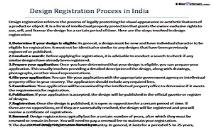 Design Registration Process in India PowerPoint Presentation