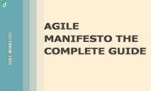 Agile Manifesto The Complete Guide PowerPoint Presentation