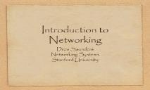 Introduction to Networking PowerPoint Presentation
