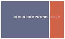 Cloud Computing Works PowerPoint Presentation