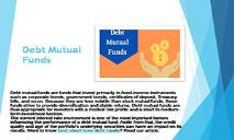 Best Short Term Debt Funds PowerPoint Presentation