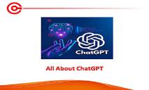 All about ChatGPT PowerPoint Presentation
