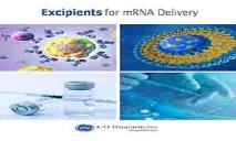 Excipients for mRNA Delivery PowerPoint Presentation