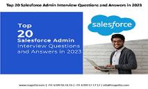 Top 20 Salesforce Admin Interview Questions and Answers in 2023 PowerPoint Presentation