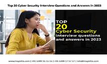 Top 20 Cyber Security Interview Questions and Answers in 2023 PowerPoint Presentation