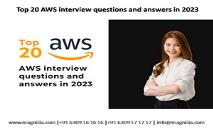 Top 20 AWS interview questions and answers in 2023 PowerPoint Presentation