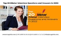 Top 20 JMeter Interview Questions and Answers in 2023 PowerPoint Presentation