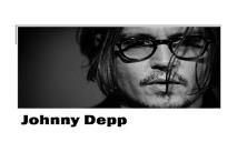 Johnny Depp PowerPoint Presentation