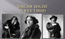 Oscar Wilde PowerPoint Presentation