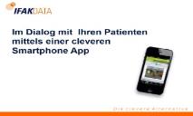Medibox Smartphone App PowerPoint Presentation