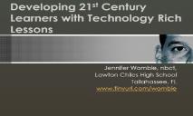 Technology Integration PowerPoint Presentation