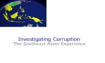 Investigating Assets (the fruits of corruption) PowerPoint Presentation