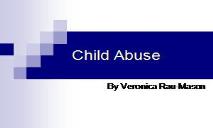 Child Abuse (Department of Sociology) PowerPoint Presentation