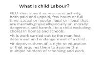 Child labour laws of Belize PowerPoint Presentation