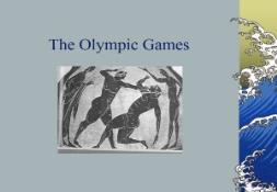 A Olympic Games PowerPoint Presentation
