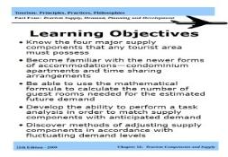 Tourism (Principles, Practices, Philosophies) PowerPoint Presentation