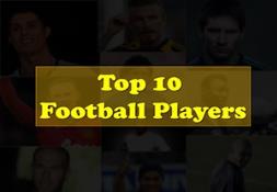 Top 10 Football Players PowerPoint Presentation