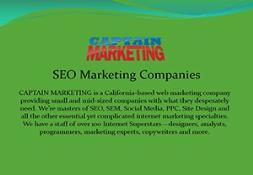 SEO Marketing Companies Powerpoint Presentation