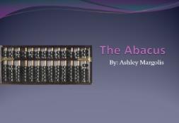 The Abacus PowerPoint Presentation
