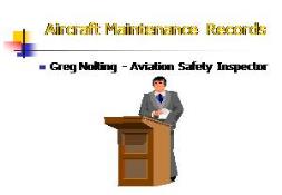 Aircraft Airworthiness PowerPoint Presentation