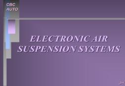 ELECTRONIC AIR SUSPENSION SYSTEMS PowerPoint Presentation