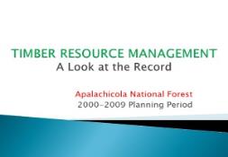 A ACCOMPLISHMENT RECORD Timberland Strategies PowerPoint Presentation