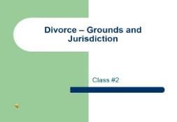 Divorce Basic Information PowerPoint Presentation