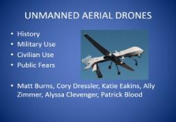 Predator Drones Home Political Science West Virginia PowerPoint Presentation