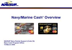 Navy Marine Cash Overview Bureau of the Fiscal Service PowerPoint Presentation