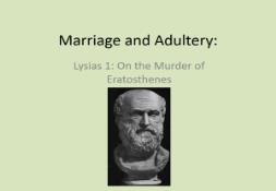 Marriage and Adultery PowerPoint Presentation