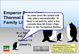 Emperor Penguins and Thermal Design PowerPoint Presentation