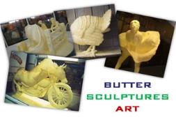 Butter Sculptures Art PowerPoint Presentation