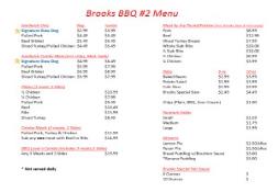 Brooks Barbecue PowerPoint Presentation