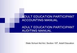 Adult Education Overview State of Michigan PowerPoint Presentation