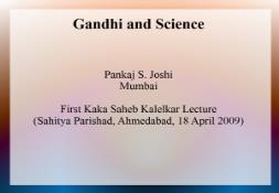 Mahatma Gandhi PowerPoint Presentation