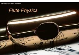 Flute Physics PowerPoint Presentation