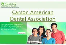 Carson American Dental Association Powerpoint Presentation