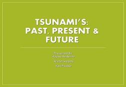 Tsunami Powerpoint Presentation